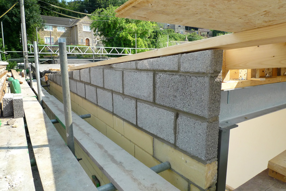 Rebuild - Side wall masonry infill