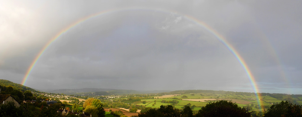 Landscapes - Full Rainbow over Bath