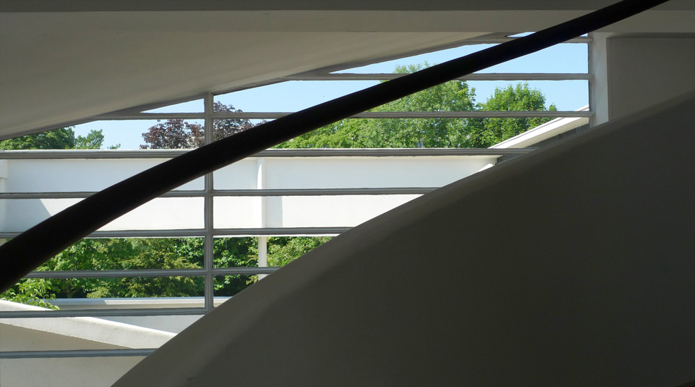 Villa Savoye - Interior Stairwell & Handrail