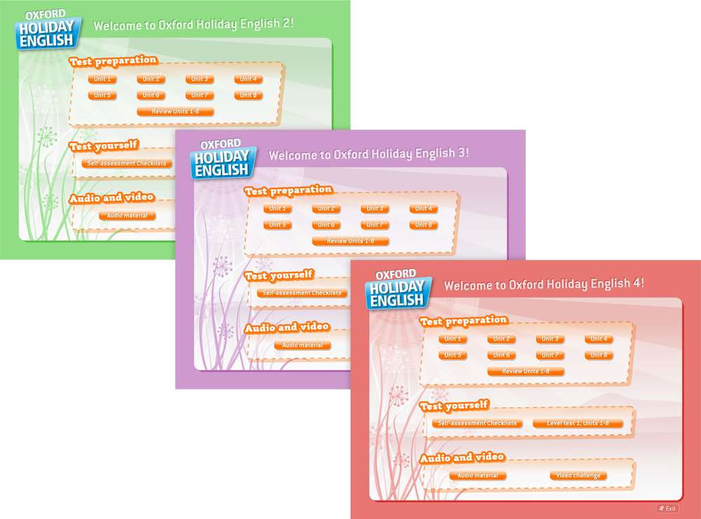 Oxford Holiday English Secondary for Oxford University Press